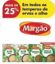 Oferta de Margão - Em Todos Os Temperos De Ervas E Alhoem Pingo Doce