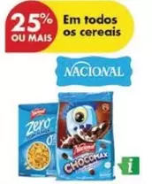 Oferta de Nacional - Em todos os cereaisem Pingo Doce