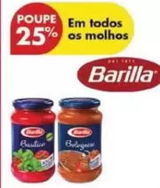 Oferta de Barilla - Em todos os molhosem Pingo Doce