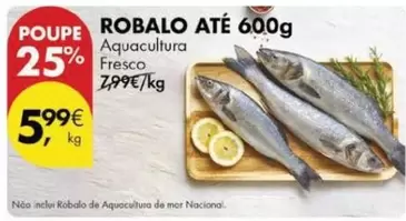 Oferta de Aquacultura - Até por 5,99€ em Pingo Doce