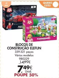 Oferta de Blocos De Construção por 7,49€ em Pingo Doce