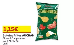 Oferta de Auchan - Batatas Fritas  por 1,15€ em Auchan