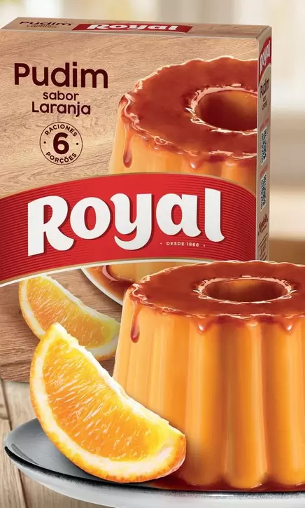 Oferta de Royal - Pudim Sabor Laranjaem Recheio