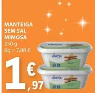 Oferta de Mimosa - Manteiga por 1,97€ em E.Leclerc