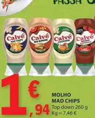 Oferta de Calvé - Molho por 1,94€ em E.Leclerc