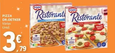 Oferta de Dr. Oetker - Pizza por 3,79€ em E.Leclerc