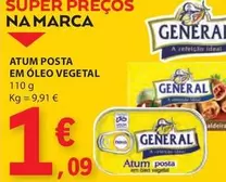 Oferta de A+ - Atum Posta Em Óleo Vegetal por 1,09€ em E.Leclerc