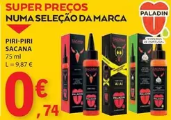 Oferta de Paladin - Sacana por 0,74€ em E.Leclerc