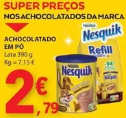 Oferta de Nós - Achocolatado Em Po por 2,79€ em E.Leclerc