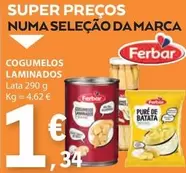 Oferta de Ferbar - Cogumelos Laminados por 1,34€ em E.Leclerc