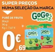 Oferta de Gogo Squeez - Pure De Fruta por 0,69€ em E.Leclerc