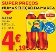 Oferta de Lipton - Limão por 4,19€ em E.Leclerc