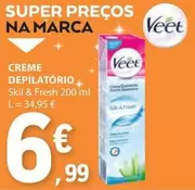 Oferta de Skil - Creme Depilatorio por 6,99€ em E.Leclerc