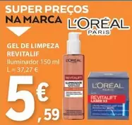 Oferta de L'Oréal - Gel De Limpeza Revitalif por 5,59€ em E.Leclerc