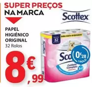 Oferta de Scottex - Papel Higienico Original por 8,99€ em E.Leclerc