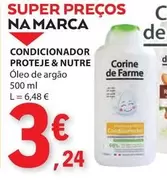 Oferta de Corine de Farme - Condicionador Proteje & Nutre por 3,24€ em E.Leclerc