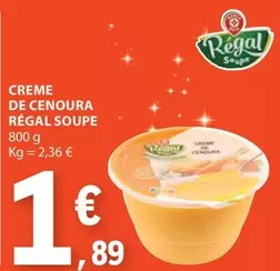 Oferta de Creme De Cenoura por 1,89€ em E.Leclerc