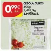 Oferta de Cebola Cubos por 0,99€ em Pingo Doce