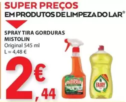 Oferta de Mistolin - Spray Tira Gorduras por 2,44€ em E.Leclerc