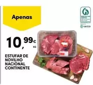 Oferta de Nacional - Estufar De Novilho  Continente por 10,99€ em Continente Bom dia