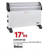 Oferta de Convetor por 17,99€ em Bricomarché