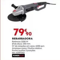 Oferta de Rebarbadora por 79,9€ em Bricomarché