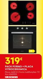 Oferta de A+ - Pack Forno + Placa Vitroceramica por 319€ em Bricomarché