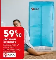 Oferta de Delba - Secador De Roupa por 59,9€ em Bricomarché