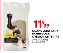 Oferta de Granulado Para Borregos E Ovelhas Leiteiras por 11,99€ em Bricomarché