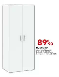 Oferta de Roupeiro por 89,9€ em Bricomarché