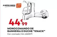 Oferta de A+ - Monocomando De Banheira E Duche por 44,99€ em Bricomarché