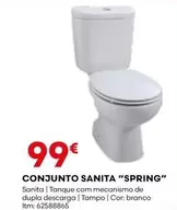 Oferta de Spring - Conjunto Sanita "spring" por 99€ em Bricomarché