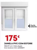 Oferta de Janela Pvc Com Estore por 175€ em Bricomarché