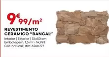 Oferta de Revestimento Ceramico "bancal" por 9,99€ em Bricomarché