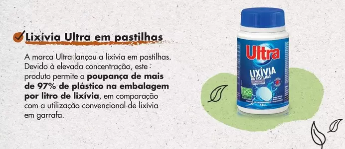 Oferta de Lixivia Ultra Em Pastilhasem Pingo Doce