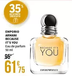 Oferta de Armani - Emporio por 61,75€ em E.Leclerc