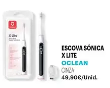 Oferta de Oclean - Escova Sônica X Lite por 49,9€ em Auchan