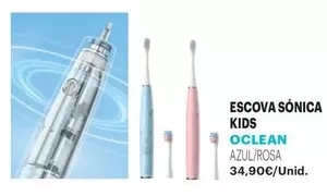 Oferta de Oclean - Escova Sónica Kids por 34,9€ em Auchan