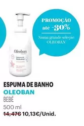 Oferta de Oleoban - Espuma De Banho por 10,13€ em Auchan