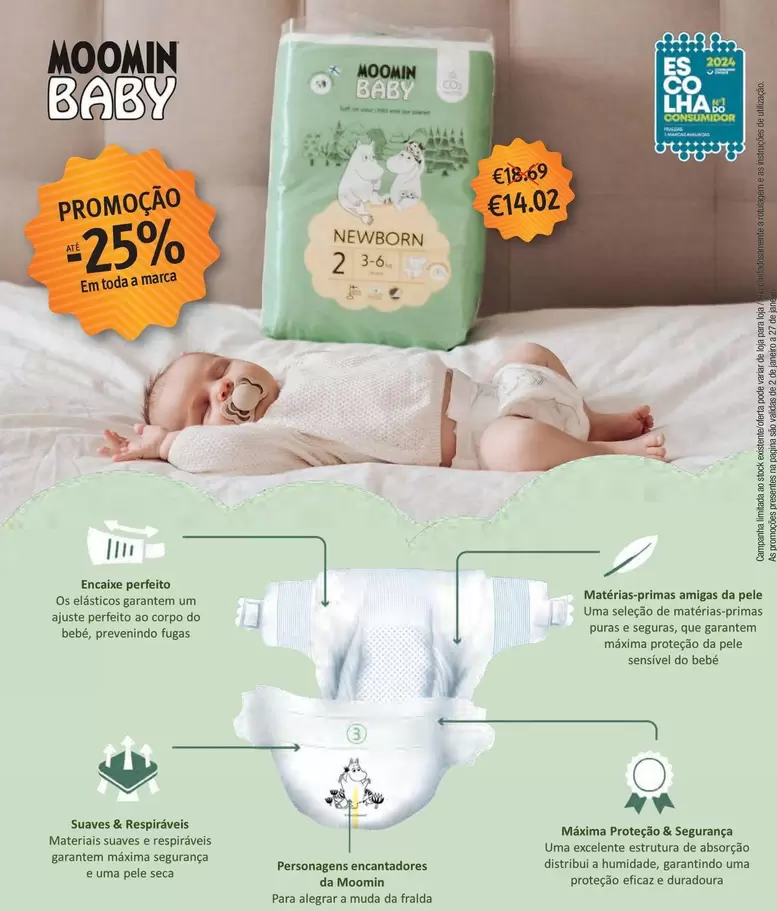 Oferta de Moomin Baby  por 14,02€ em Auchan