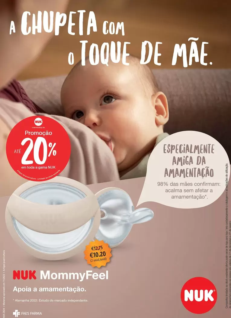 Oferta de Nuk - Mommy Feel por 10,2€ em Auchan