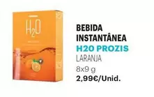 Oferta de Prozis - H2o/ Bebida Instantanea  por 2,99€ em Auchan