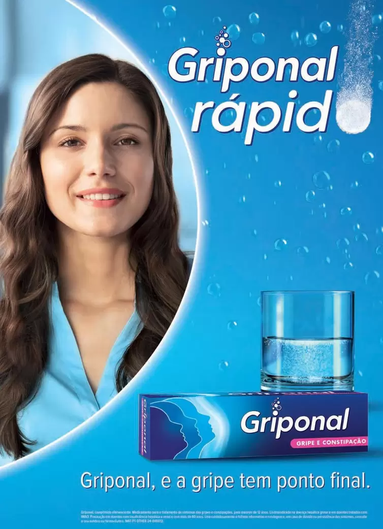 Oferta de Griponal/ E A Gripe Tem Ponto Finalem Auchan