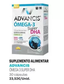 Oferta de Advancis - Suplemento Alimentar por 23,52€ em Auchan