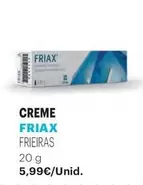 Oferta de Friax - Creme  por 5,99€ em Auchan