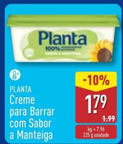 Oferta de Planta - Creme Para Barrar Com Sabor A Manteiga por 1,79€ em Aldi