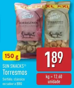 Oferta de Sun Snacks - Torresmos por 1,89€ em Aldi