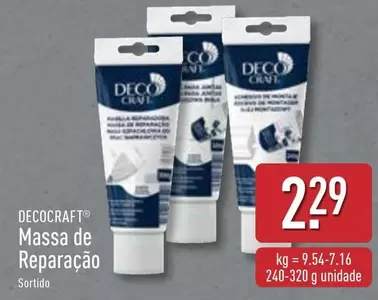 Oferta de Decocraft - Massa De Reparacao por 2,29€ em Aldi