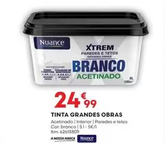 Oferta de €CO+ - Tinta Grandes Obras por 24,99€ em Bricomarché