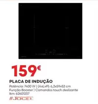 Oferta de Jocel - Placa De Indução por 159€ em Bricomarché